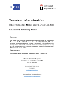 Descarga aquí el informe - Federación Española de Enfermedades