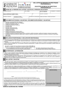 impreso solicitud becas prácticas profesionales 2010