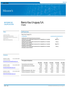 Banco Itau Uruguay SA - Banco Central del Uruguay