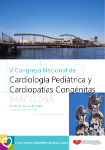 Descargar Programa - Sociedad Española de Cardiología Pediátrica