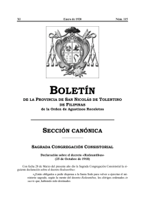 1920 - Agustinos Recoletos