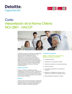 Curso Interpretación de la Norma Chilena NCh 2861