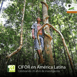 CIFOR en América Latina - Center for International Forestry Research