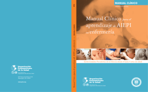 Manual clínico para el aprendizaje de AIEPI en enfermería