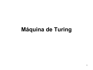 Máquina de Turing - Computabilidad y Complejidad