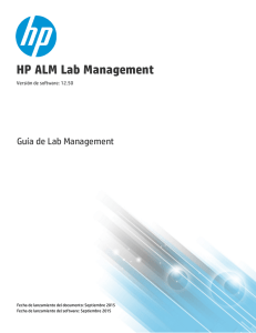 HP ALM Lab Management Guide