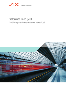 Valordata Feed (VDF) - SIX Financial Information