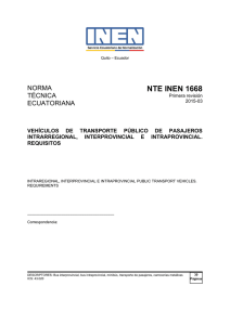 NTE INEN 1668 - Servicio Ecuatoriano de Normalización
