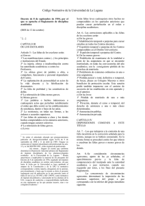 Código Normativo de la Universidad de La Laguna