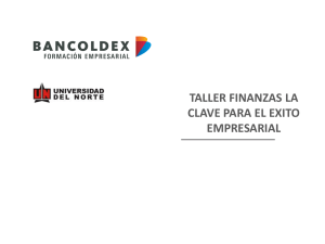 Costos - Bancoldex