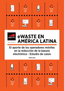 e-waste EN AMÉRICA LATINA
