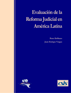 Evaluación de la Reforma Judicial en América Latina