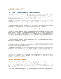 Convenio UNFPA. - Documentos MIDEPLAN