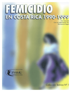 Femicidio en Costa Rica - Asociación de Mujeres de Guatemala AMG