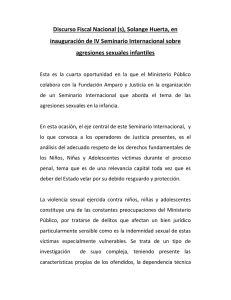 Discurso Fiscal Nacional (s), Solange Huerta, en