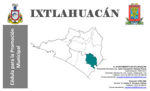 Ixlahuacán - Secretaría de Fomento Económico.