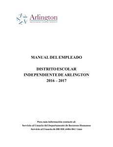 manual del empleado distrito escolar independiente de