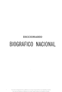 Diccionario biográfico nacional - Actividad Cultural del Banco de la