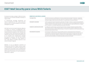 ESET Mail Security para Linux / BSD / Solaris