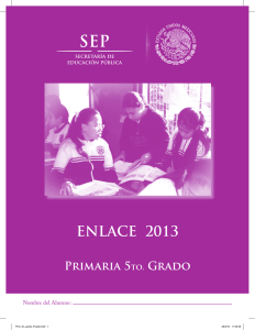 5to. - Enlace - Secretaría de Educación Pública