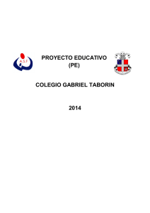 PE Definitivo 2014 - Colegio Gabriel Taborin