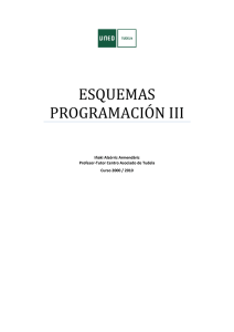 esquemas programación esquemas programación iii amación iii