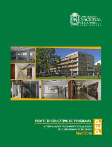 Proyecto Educativo de Programa - Universidad Nacional de Colombia
