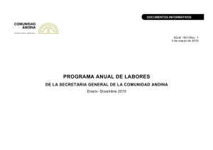 442_Programa Anual de Labores 2015 - Intranet