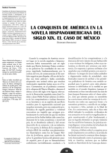 la conquista de américa en la novela hispanoamericana del