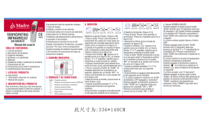 SPANISH Dr. MADRE DRM-22 Instruction manual FINAL r3