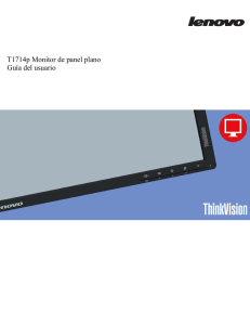 T1714p Monitor de panel plano Guía del usuario