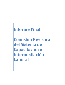 Informe Final Comisión Revisora del Sistema de