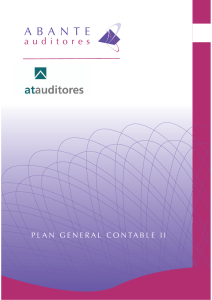 Abante Auditores: Plan Contable II