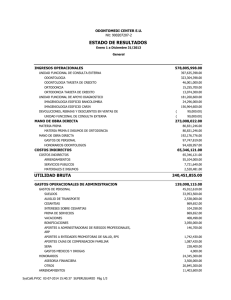 estado de resultados