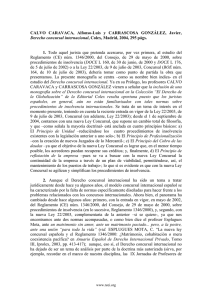 Recensión Monografía Derecho concursal internacional