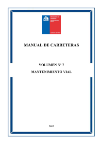 volumen nº7 - manual de carreteras
