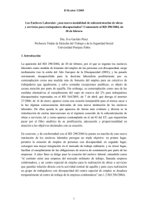 Los Enclaves Laborales - Universitat Pompeu Fabra