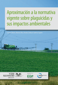 Normativa sobre plaguicidas – Vida Silvestre Uruguay