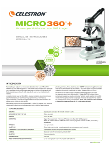 MANUAL DE INSTRUCCIONES Microscopio Multifunción con 2MP