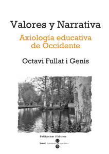 Valores y Narrativa - Publicacions i Edicions de la Universitat de