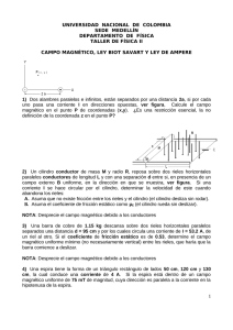 Taller de campo B, Biot-Savart y ley de Ampere Archivo