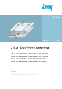 Knauf Techos Suspendidos D11.es D11.es Nuevo