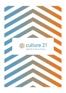Cultura 21: Acciones - Plan Nacional de Cultura