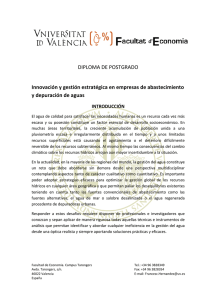 DIPLOMA DE POSTGRADO Innovación y gestión estratégica en