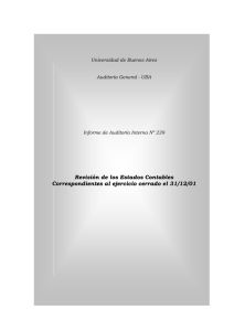 Informe 239 - Universidad de Buenos Aires