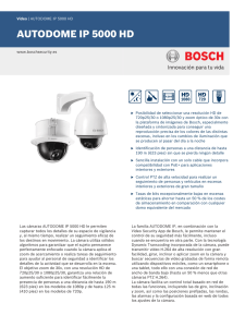 autodome ip 5000 hd - Bosch Security Systems