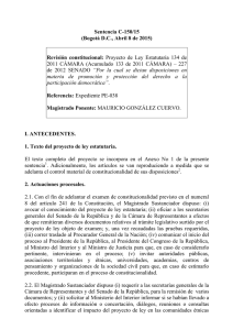 Sentencia C-150/15 (Bogotá D.C., Abril 8 de 2015) Revisión