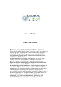 Carlos Octavio Bunge - Biblioteca Virtual Universal