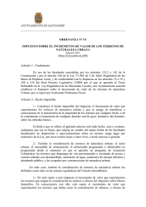 ordenanza nº 1 - Ayuntamiento de Santander