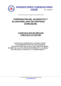 COMPARACION DE PRECIOS CORAASAN-CP-2013